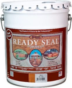 Image of ready seal, the best clear coat for painted wood