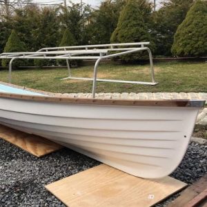 A boat coated with gelcoat but Can You Paint Over Gelcoat?