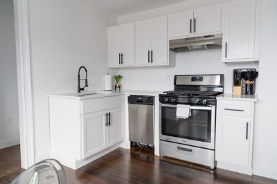 Image of a kitchen cabinet but Can You Paint Kitchen Cabinets Without Removing the Doors?