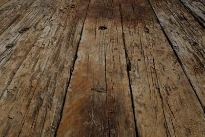 Image of old deck, do you know How to Paint an Old Wood Deck?