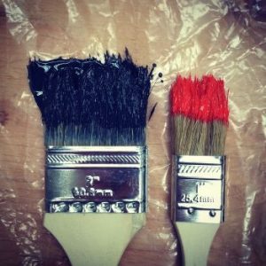 Image of paint brushes so, Can You Wash Paint Brushes In the Sink With a Septic System?