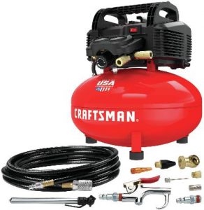 Image of a 30 gallon air compressor. So, Can You Paint a Car With a 30 Gallon Air Compressor?