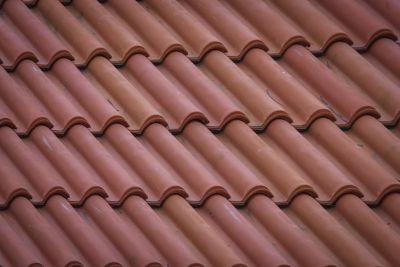 Image of concrete roof tiles. So, Can You Paint Concrete Roof Tiles?