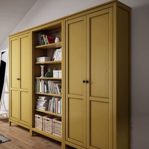 Image of a cabinet with satin finish. What's best satin vs flat paint?