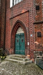 Front Door for Red Brick House