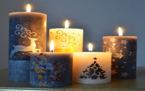 Image of Painted Candles In: Can You Spray Paint Candles?